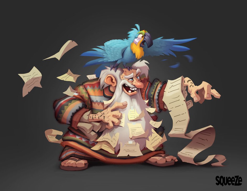 gamedev2dart's tweet image. Blaise Early Design by Julien Vandois ✍️
