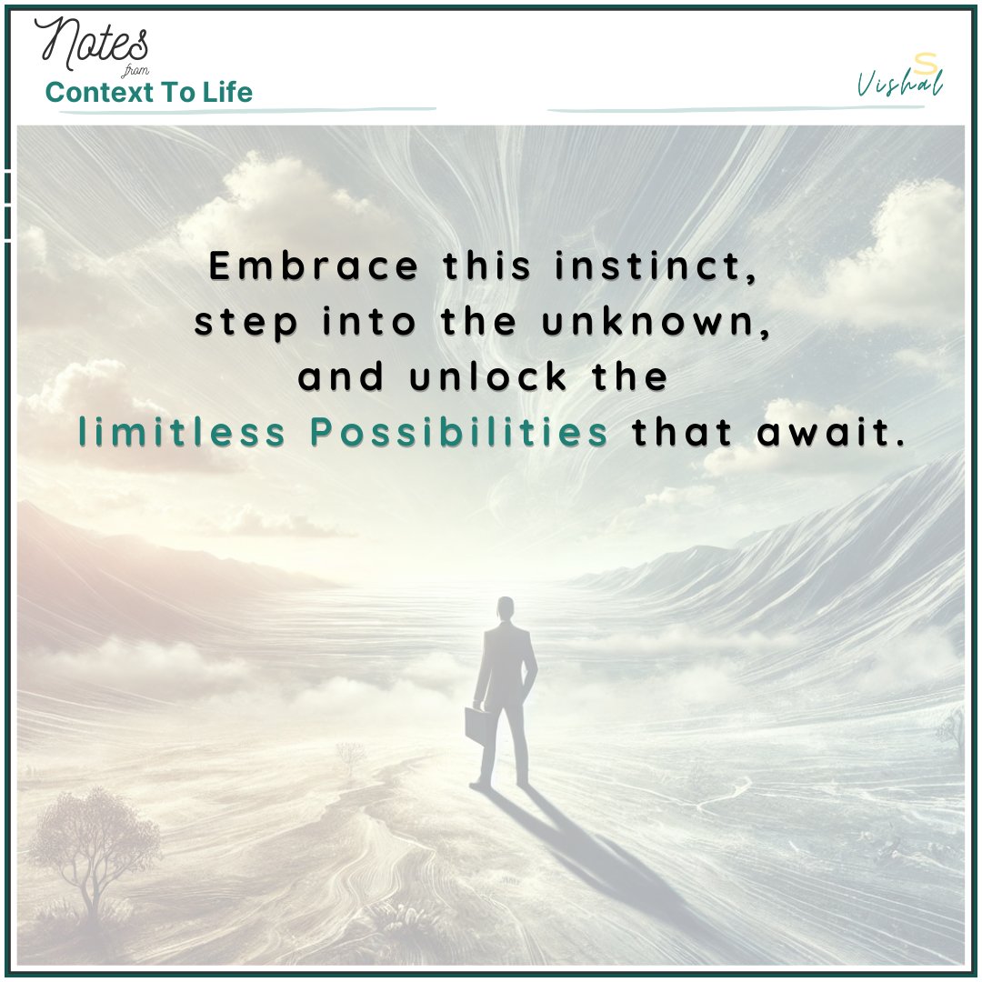 ContextToLife's tweet image. Humans are natural Seeker...
.
Notes from ContextToLife