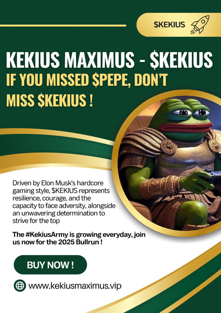 @Poe_Ether Better option BUY $KEKIUS
