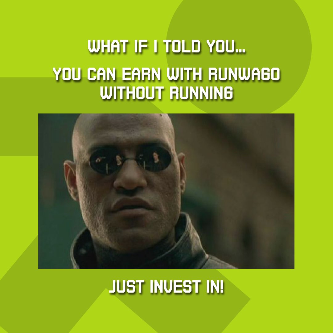 Join the #Runwago presale now 🔗 runwago.com

#SportFi #M2E #Running #Investment #Crypto