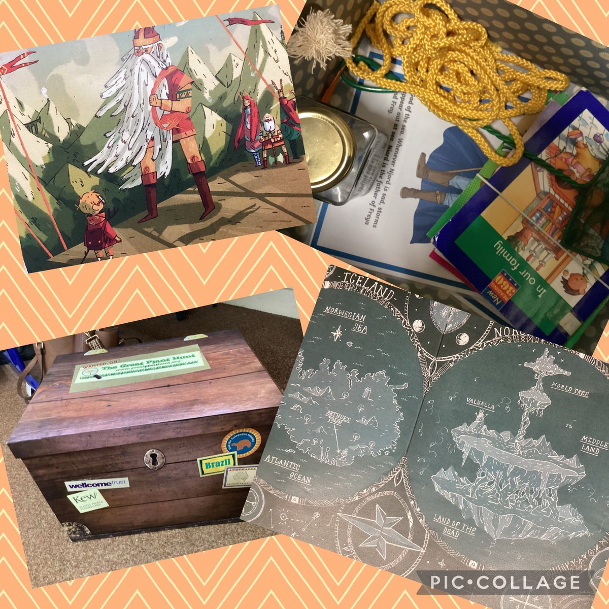 We have been making predictions using the clues for our new book. What could it be about? #stocktonwoodenglish