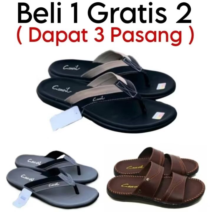 Cek BELI 1 GRATIS 2 DAPAT 3 PASANG SANDAL KULIT TRENDY JEPIT/SLOP TERLARIS dengan harga Rp65.500. Dapatkan di Shopee sekarang! s.shopee.co.id/2fvIFW6vtZ?sha…
