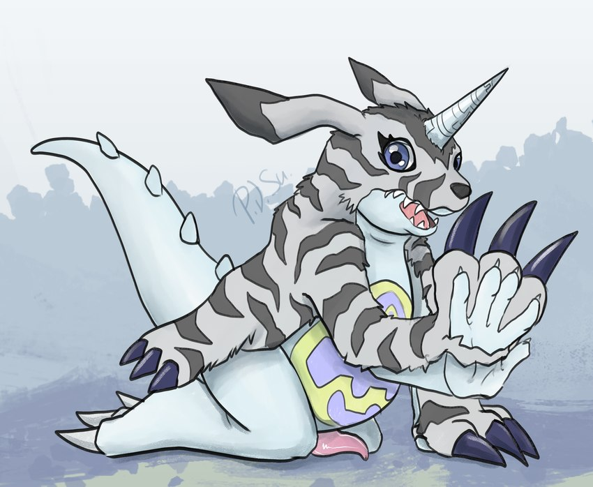 Gub the SnowGubumon
Gom's boyfriend~ :3