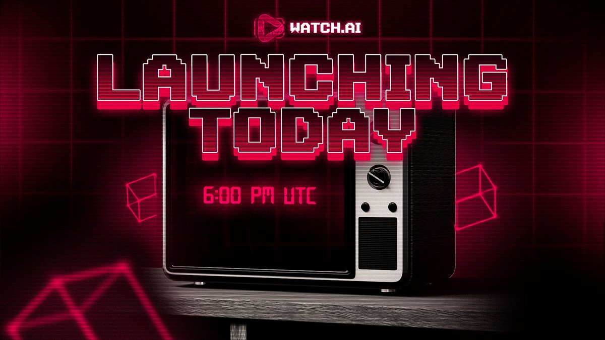 WatchAiETH's tweet image. GM, today is finally the day! We’re thrilled to announce that our token is officially launching on Uniswap at 6PM UTC. 

Make sure that you do not fall for scam contracts or fake messages from scammers impersonating as admins - the Contract address will be shared closer to the…