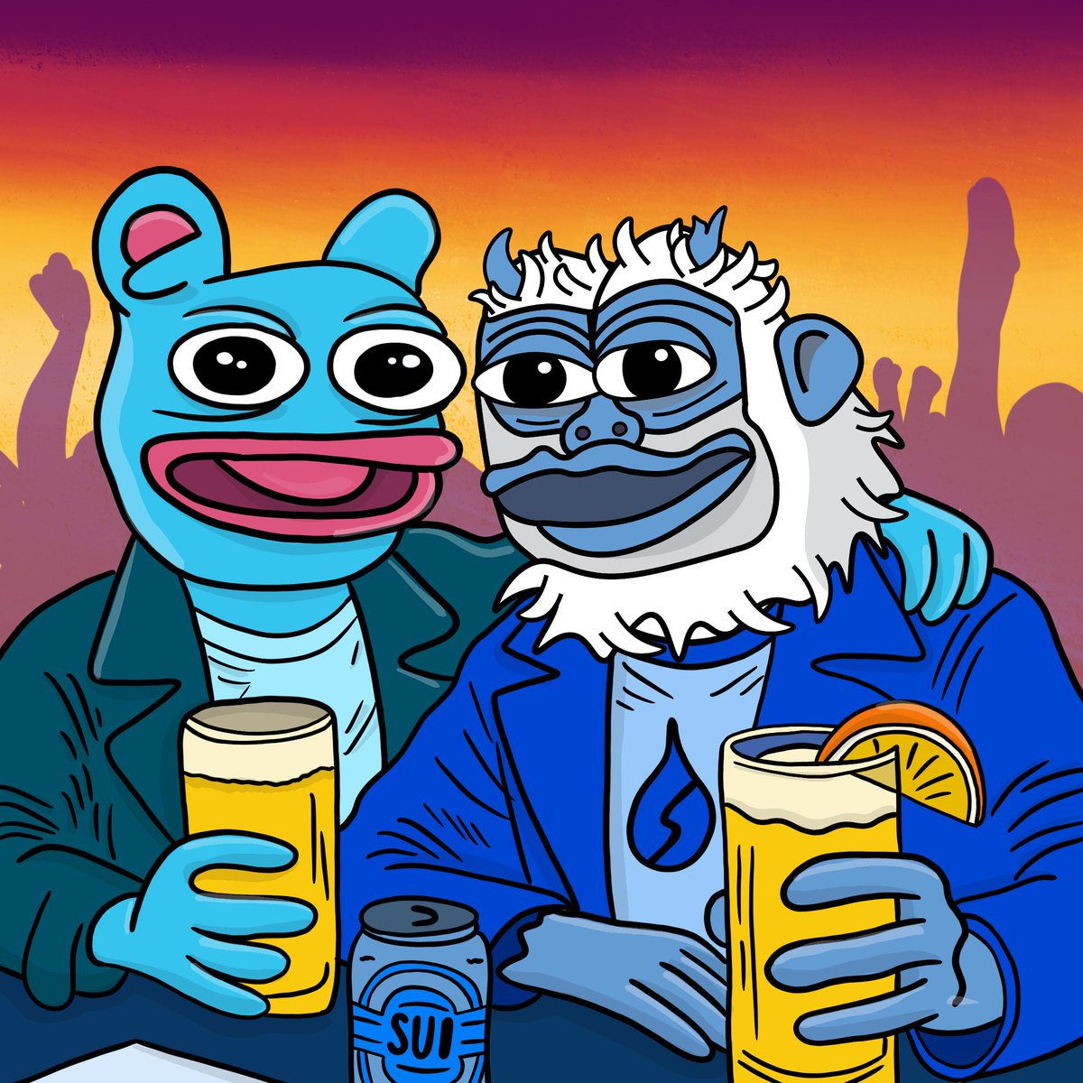 lofitheyeti's tweet image. New friend @BasedBrett 🍻