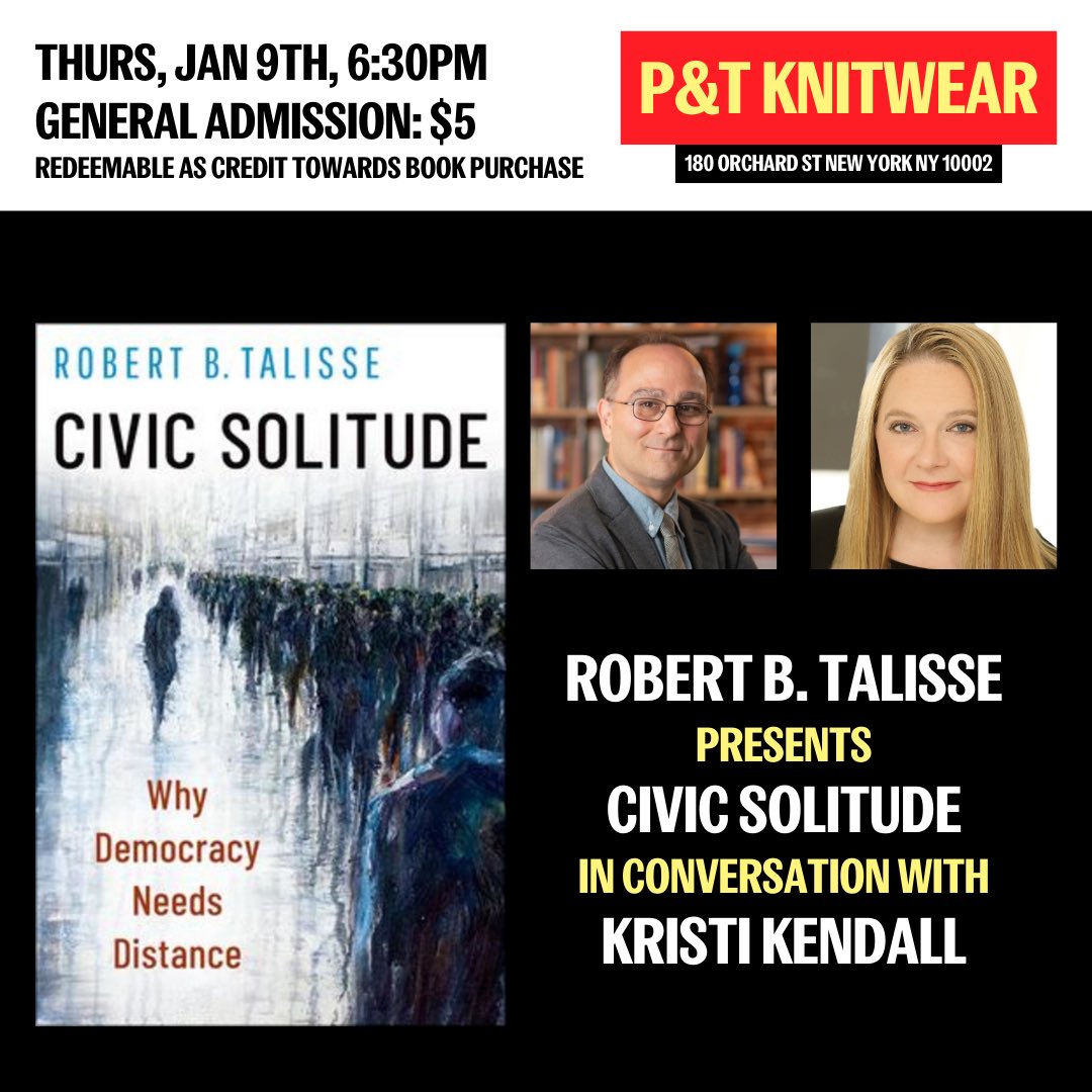 Robert Talisse tweet media