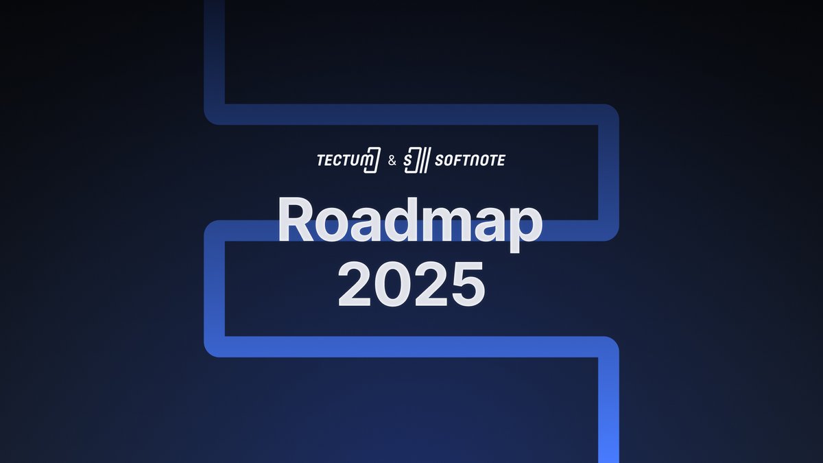 tectumsocial's tweet photo. ✅2024 Completed

👉 2025 Roadmap is here.

Hers is what you can expect in Q1 from Tectum👇

🔷 Tectum 4.0 Blockchain
🔷 Tap to Earn Telegram Game
🔷 Softnote Pay App
🔷 SoftNote Epos Merchant Portal
🔷 SoftNote Wallet on Telegram App
🔷 Tectum Education Portal
🔷 SyntezNote Project on Tectum Labs (SyntezTET & SyntezAED)

For more info about Q2 and the rest of the year visit https://t.co/jxz4R95nuX