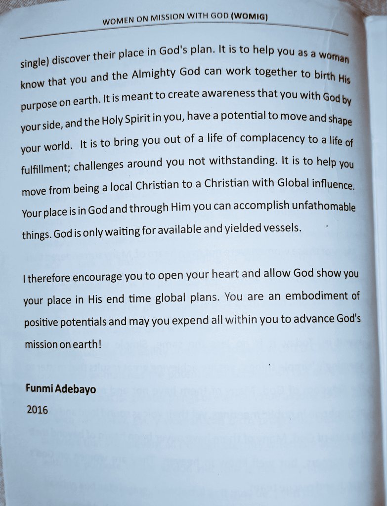 a_teepearl's tweet photo. The introduction
It emphasizes the crucial role of women in advancing God's kingdom. It highlights the unique gifts and perspectives that women bring to ministry, drawing from biblical examples and contemporary experiences.
#JanuaryRead #BookLovers #ReadingChallenge #BookReview https://t.co/RMbSHvGA2y