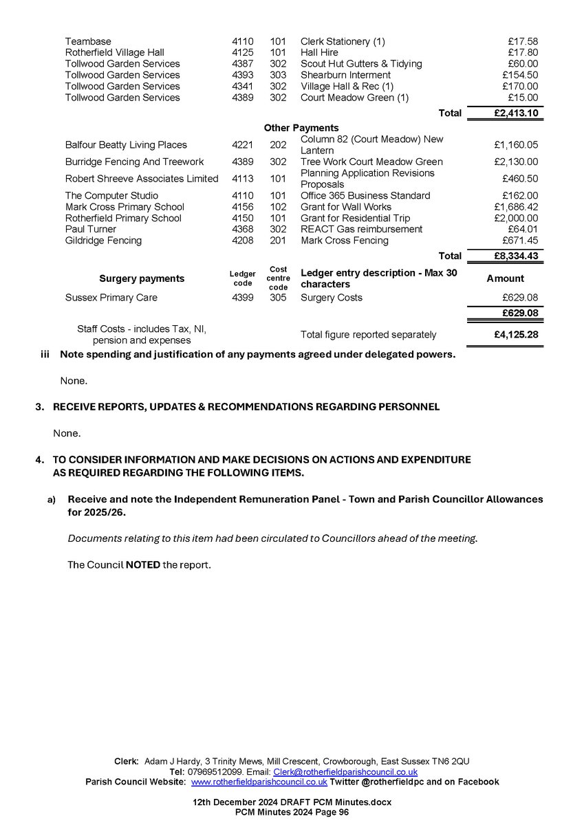 Rotherfield PC tweet media