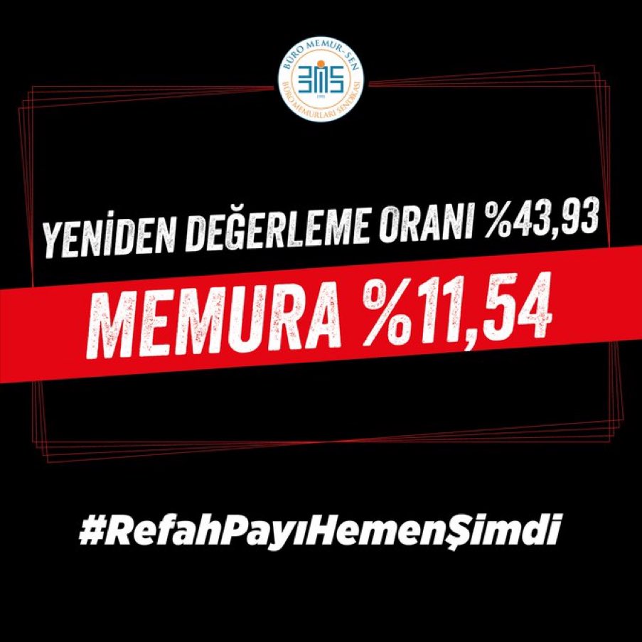 #Refahpayıhemenşimdi