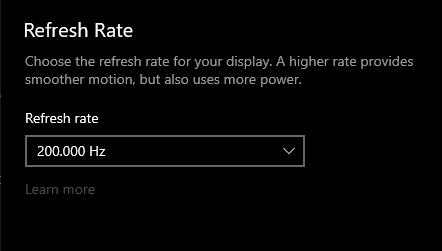 HmlBangus's tweet photo. hereee we goo 200hz https://t.co/MOAemCtdYj