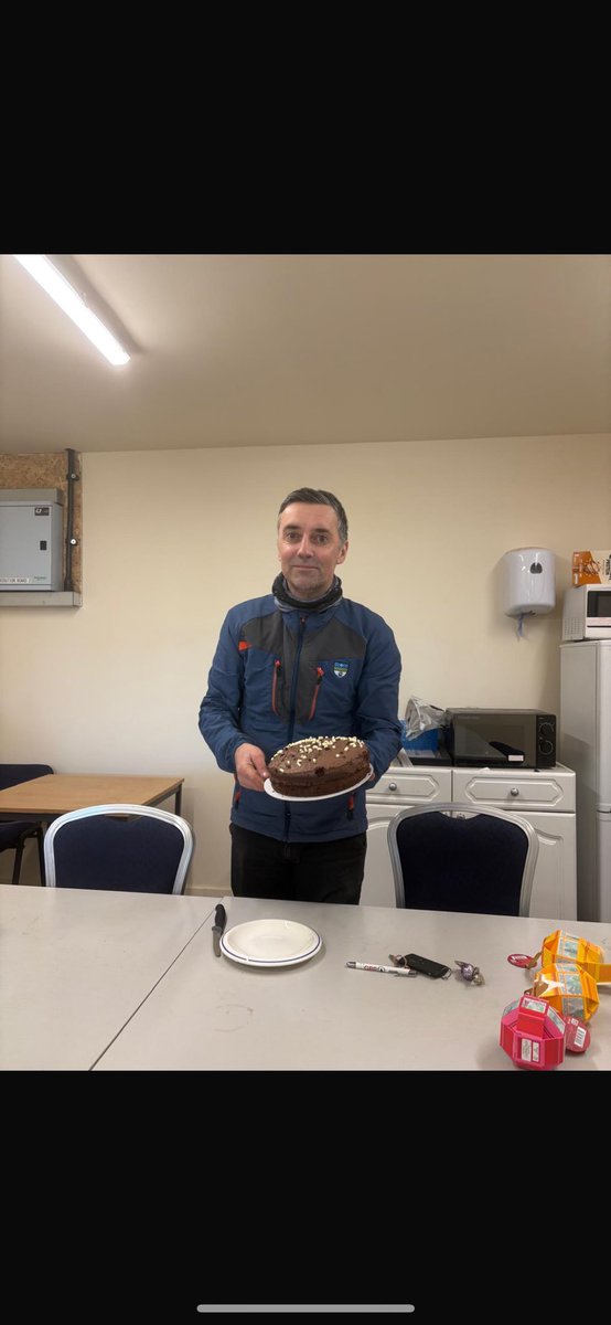 happy birthday to deputy course manager rob tosh today 45th again #new year diet off to a bad start