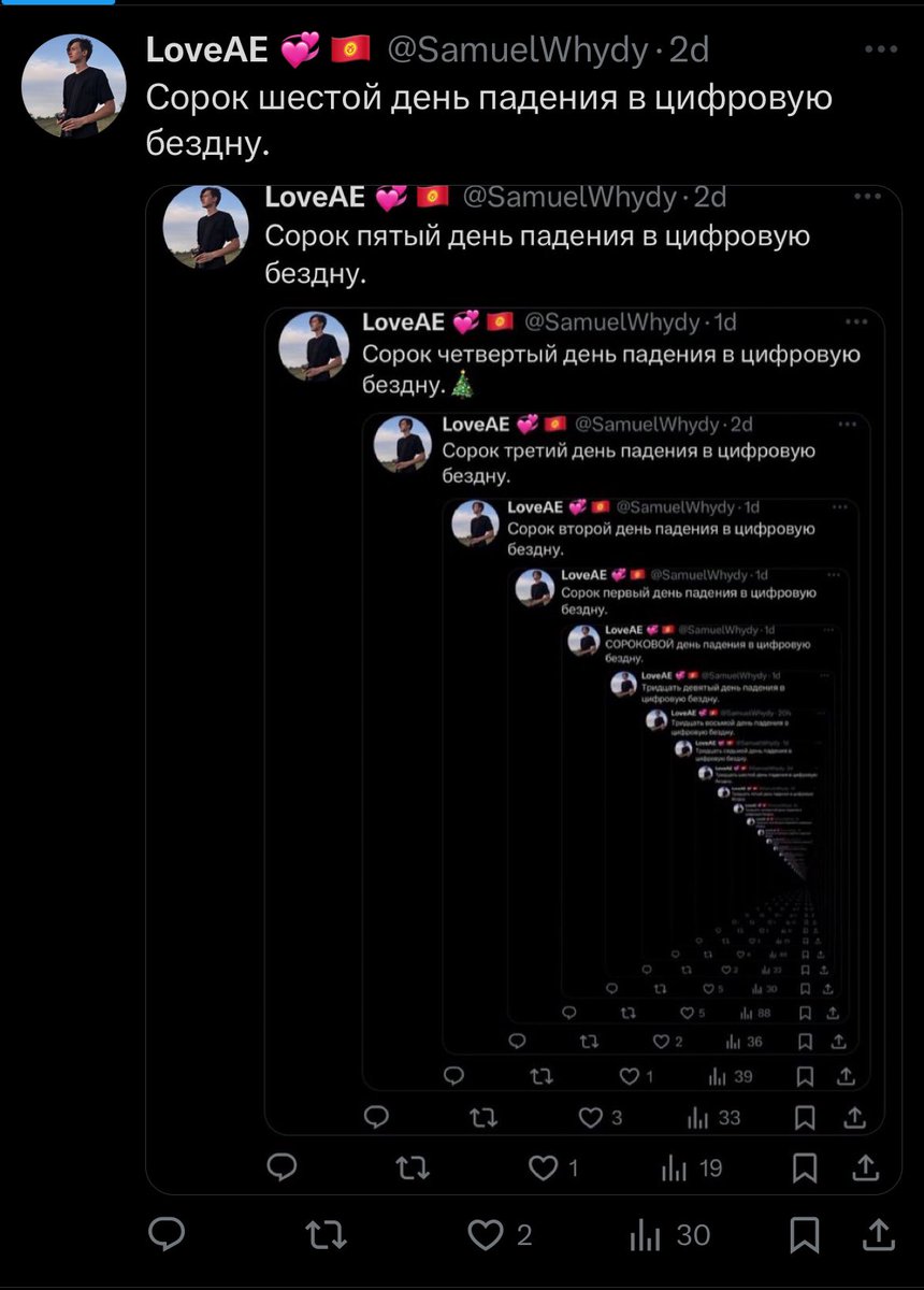 Сорок седьмой день падения в цифровую бездну.