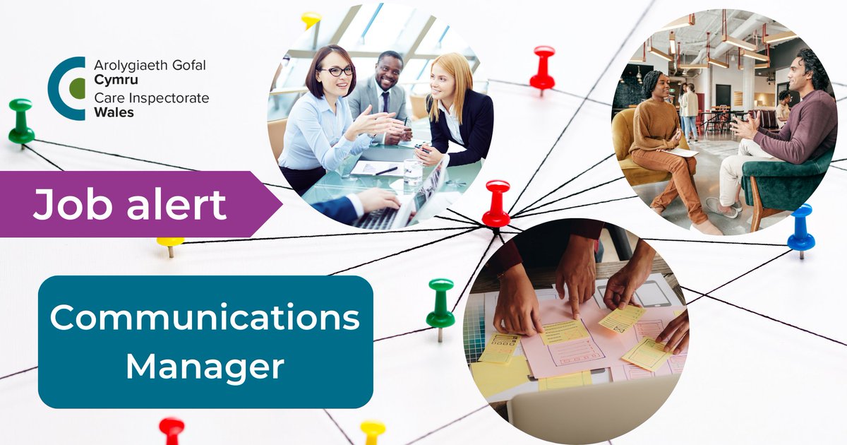 care_wales's tweet image. 📣1 week left to apply for our Communications Manager vacancy.

Don’t leave it to the last minute⏰ Apply now 👇
careinspectorate.wales/work-for-us

Come and join our team! 🤝#WorkForUs #Jobs 🙂#Recruitment #Recruiting