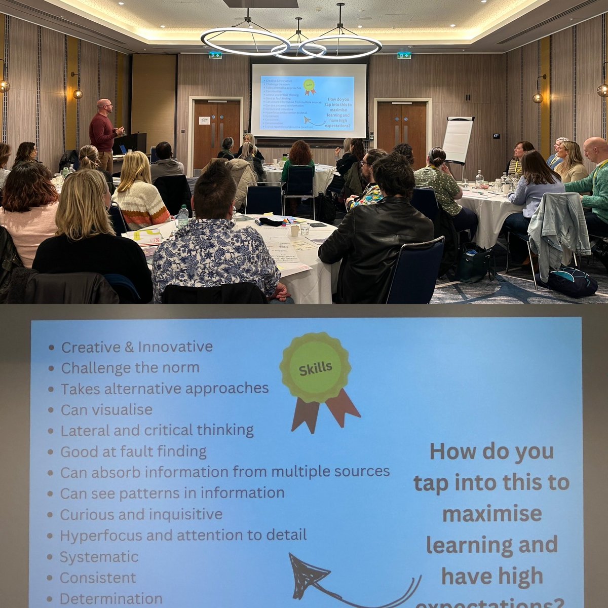 pinccollege's tweet image. January CPD- Great to have our amazing Team back together- student skills being celebrated and planned for! #Neurodivergent #Skillset #Success #Individual