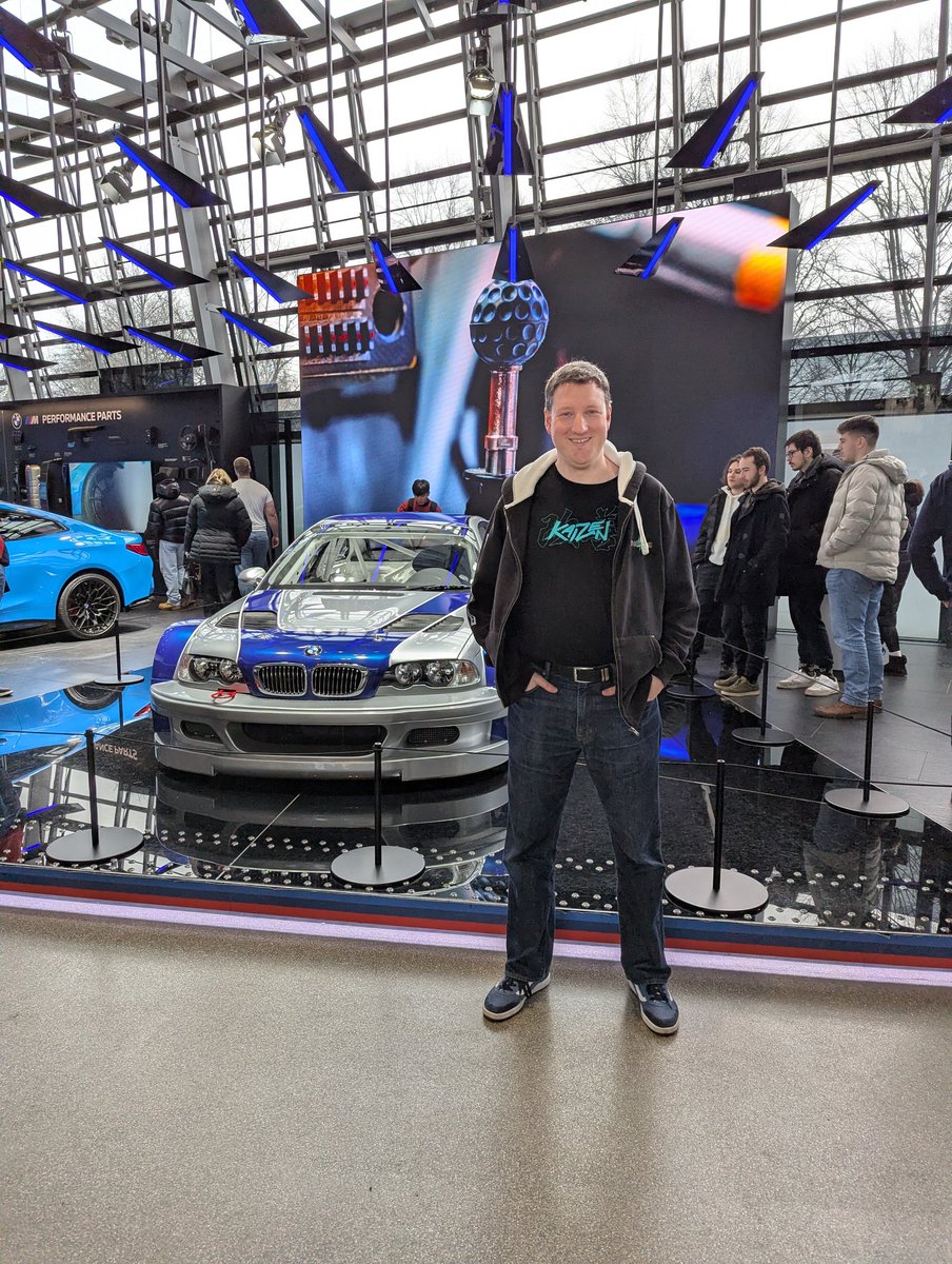 _InfamousGRouse's tweet image. I&apos;m glad I was able to visit BMW Welt to see the awesome BMW M3 GTR from Need for Speed Most Wanted before it was removed 😊 Humbling to see the impact this has had, and by extension the games, on so many people. #needforspeed #needforspeedmostwanted #needforspeedunbound