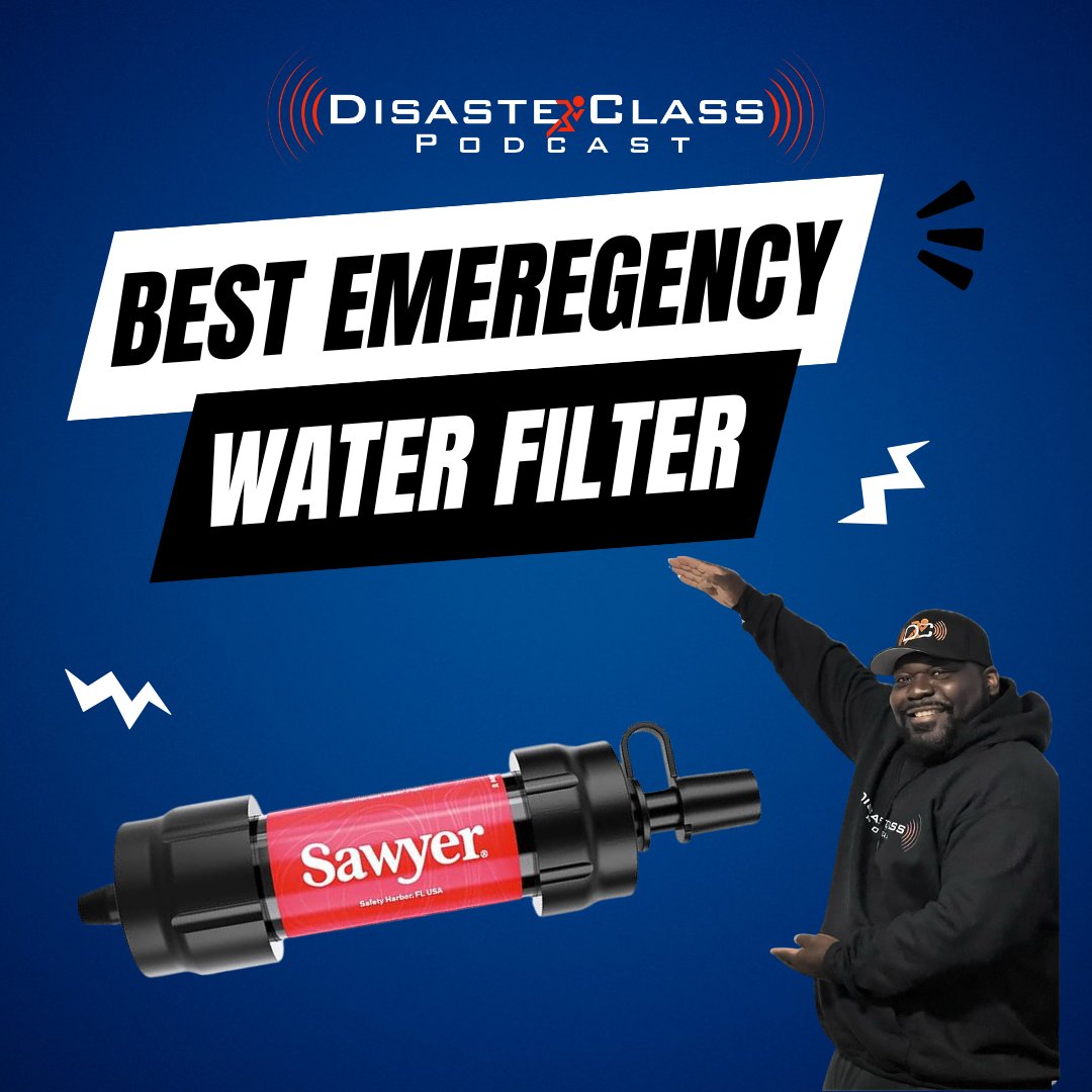 disaster_class's tweet photo. New Episode! Access to clean water is essential, especially during emergencies. In this episode of DisasterClass, we reconnect with Travis Avery from @sawyerproducts to discuss their latest innovation. 

#EmergencyPreparedness #SawyerMini #CleanWater #EmergencyWaterFilter https://t.co/YaxKduBRgU