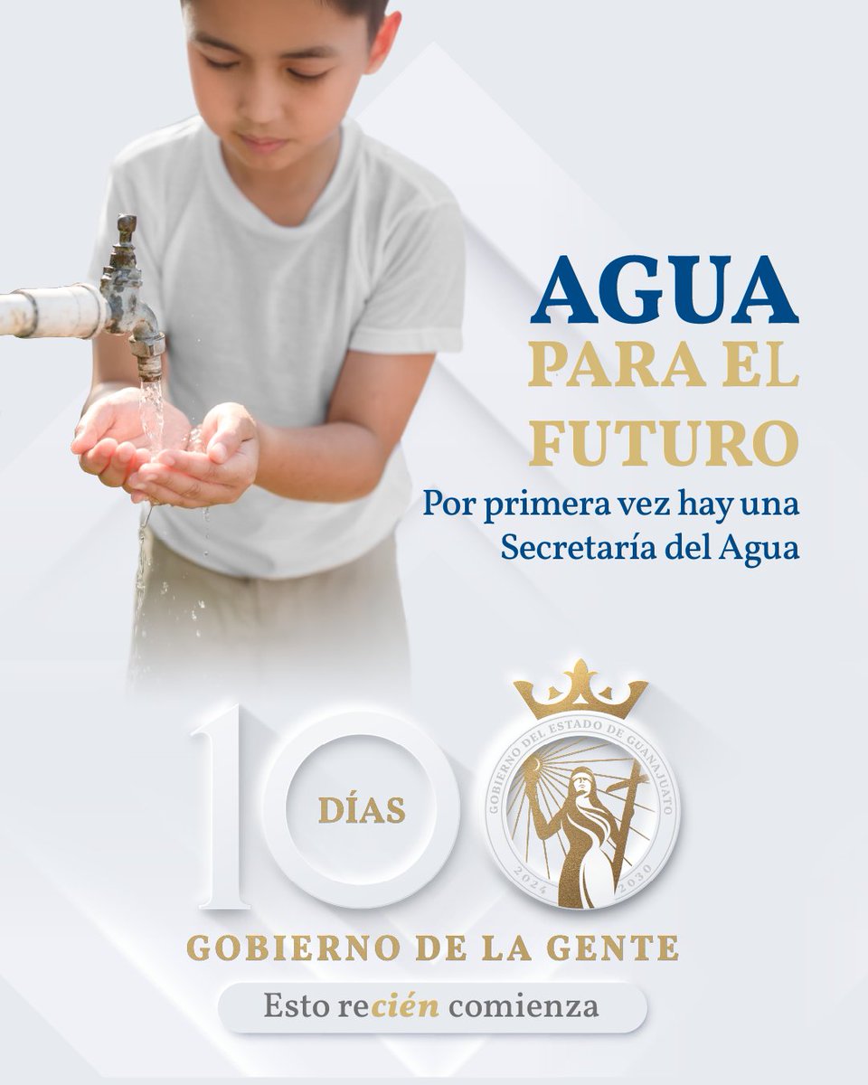 gobgente's tweet photo. ¡Por un futuro más sostenible! 💧 Con la creación de la Secretaría del Agua, damos un paso clave para cuidar y gestionar este recurso vital. 🌍

#100DíasGobiernoDeLaGente, ¡y esto recién comienza! https://t.co/Xl8EXTJjDS