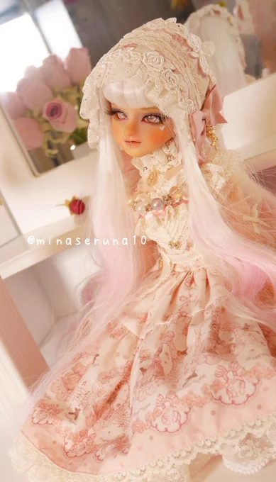(*Ü*)ﻌﻌﻌ.⋆𝜗𝜚#創作人形 ジゼル#うちのこかわいい  #MELODY_C 