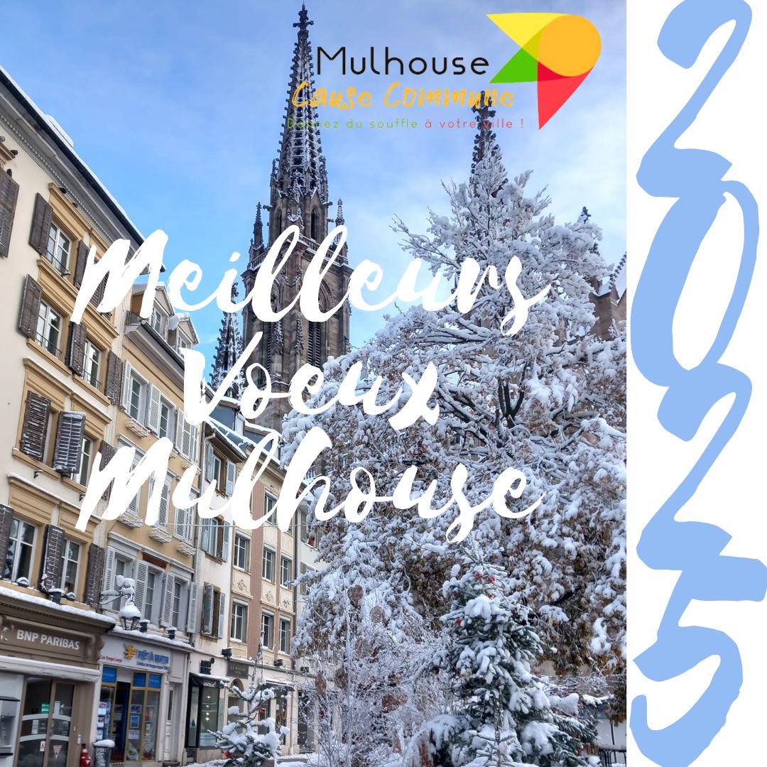 📷 Meilleurs Voeux Mulhouse 📷
Les élu·es Mulhouse Cause Commune vous souhaitent une belle et heureuse année 2025 !
#Mulhouse