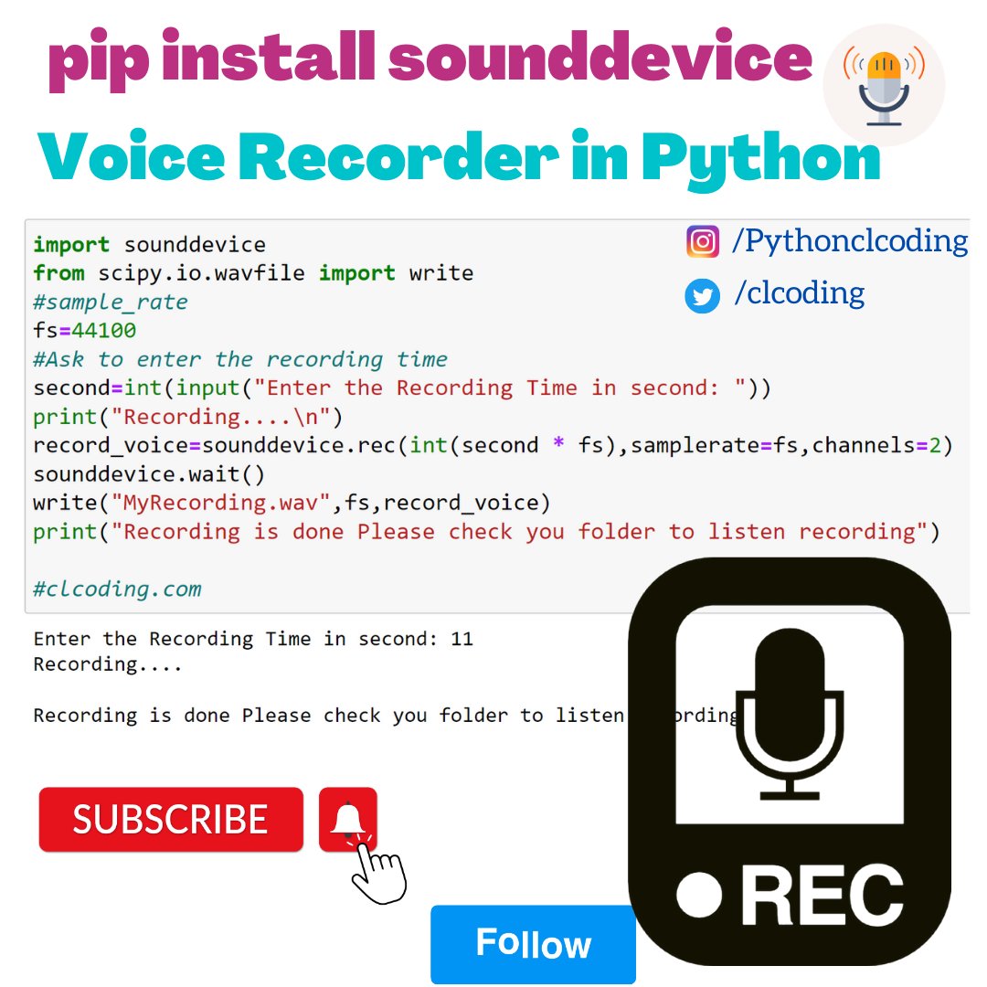 Python Coding tweet media
