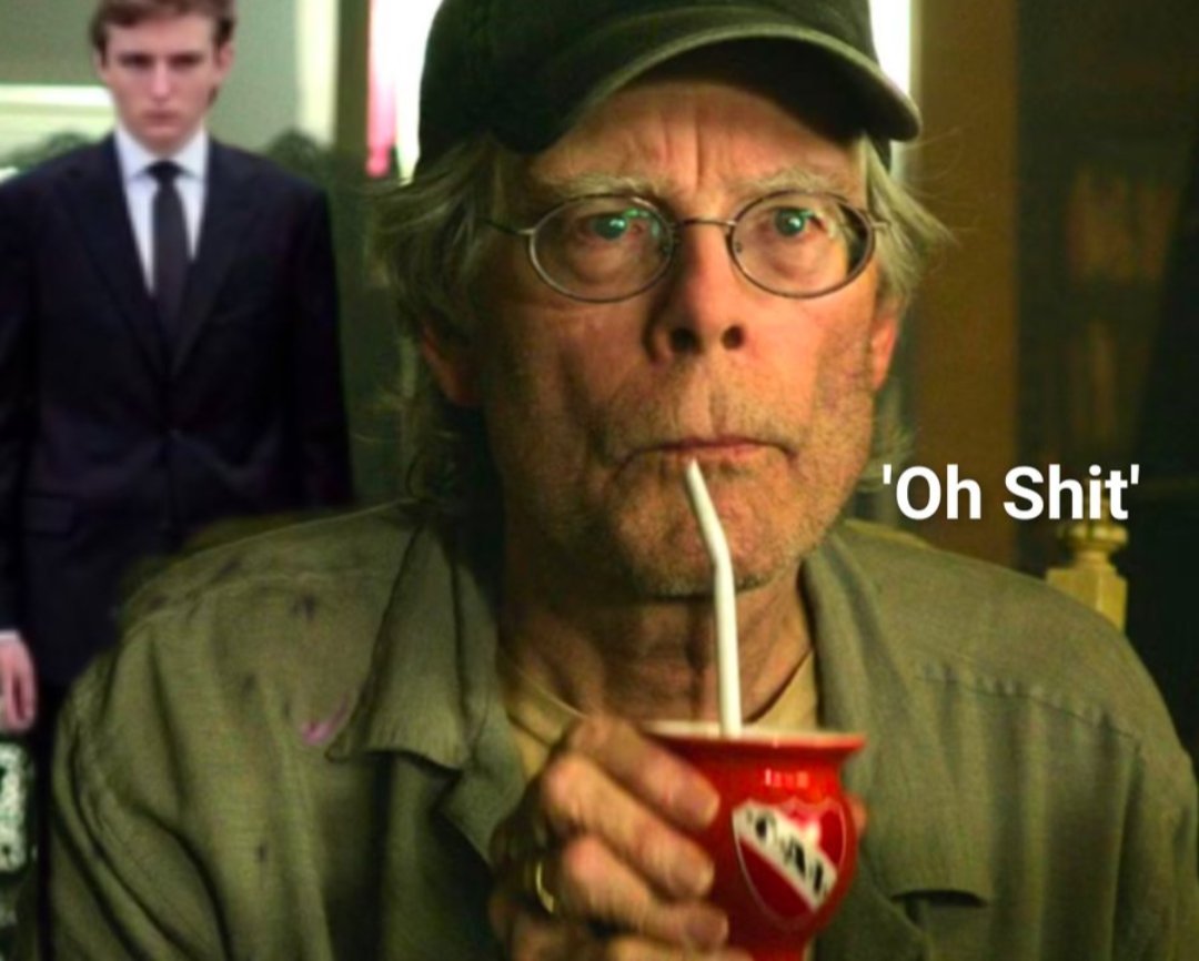 Biffdon's tweet photo. Stephen King 14 days from now https://t.co/DlsJ3Fiu5f