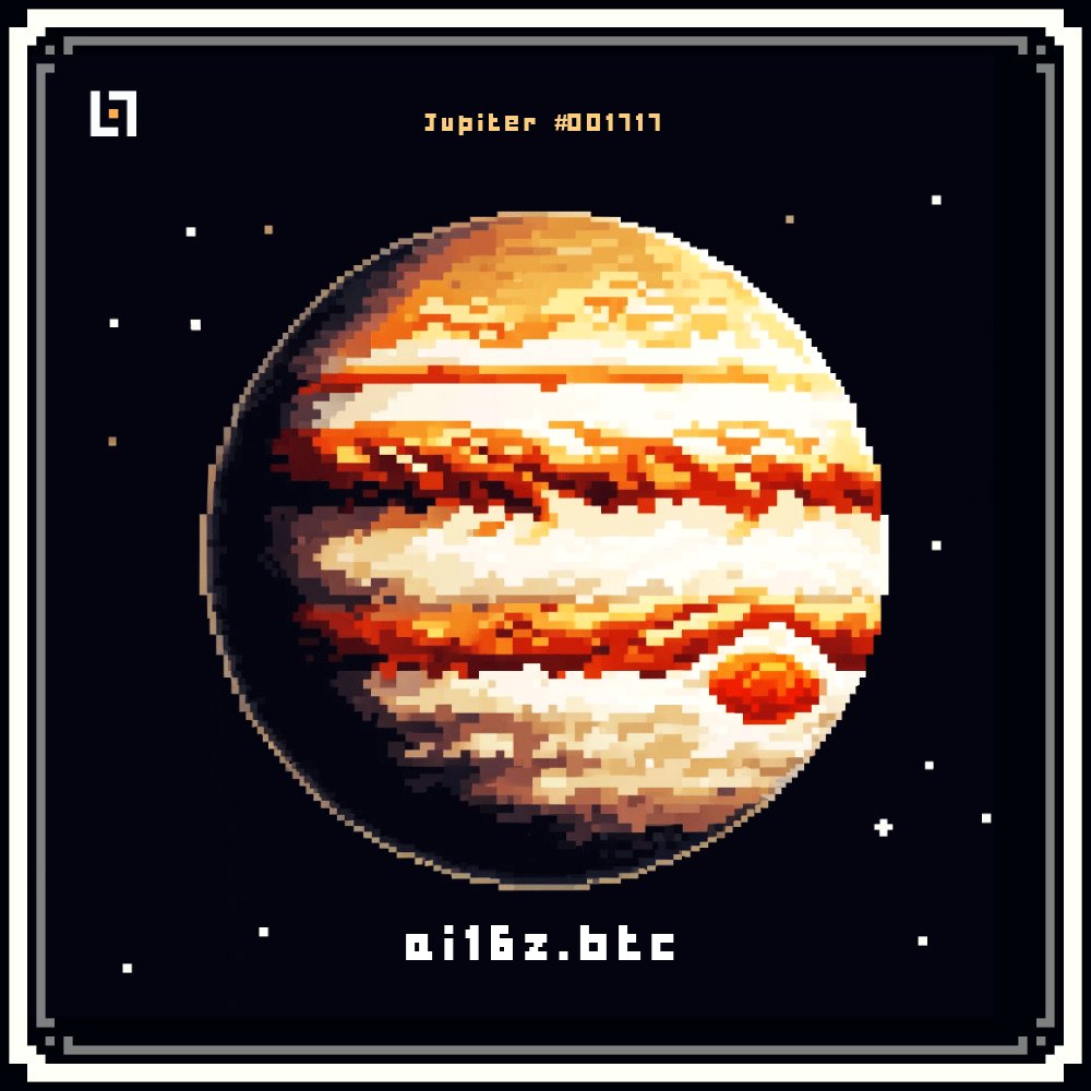 BitnameBOT's tweet image. 🔥 Mint Alert 🔥
ai16z.btc
Tier: Basic
Name: Jupiter
Rarity: 13.2%
Serial: #001717

A rare gem in the .btc universe! Don’t miss the chance to own this exclusive mint. 🚀
Secure your .btc domain now at bitname.pro

#Bitname #SRC101