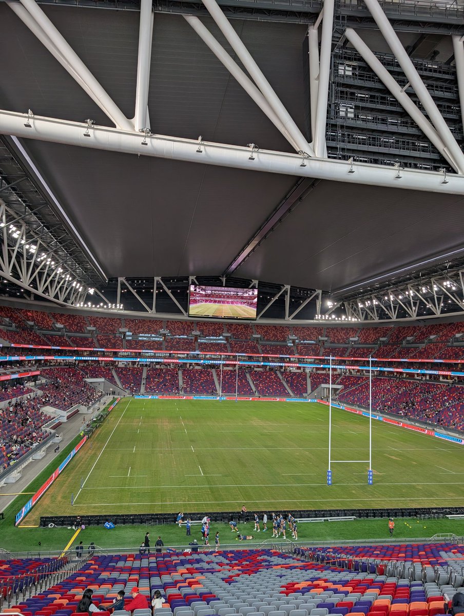 Incredible to be part of the opening for the new Kai Tak Stadium, supporting the university sevens event. 

What a breathtaking set of facilities, hopefully the dawn of a new era for elite sport in Hong Kong!