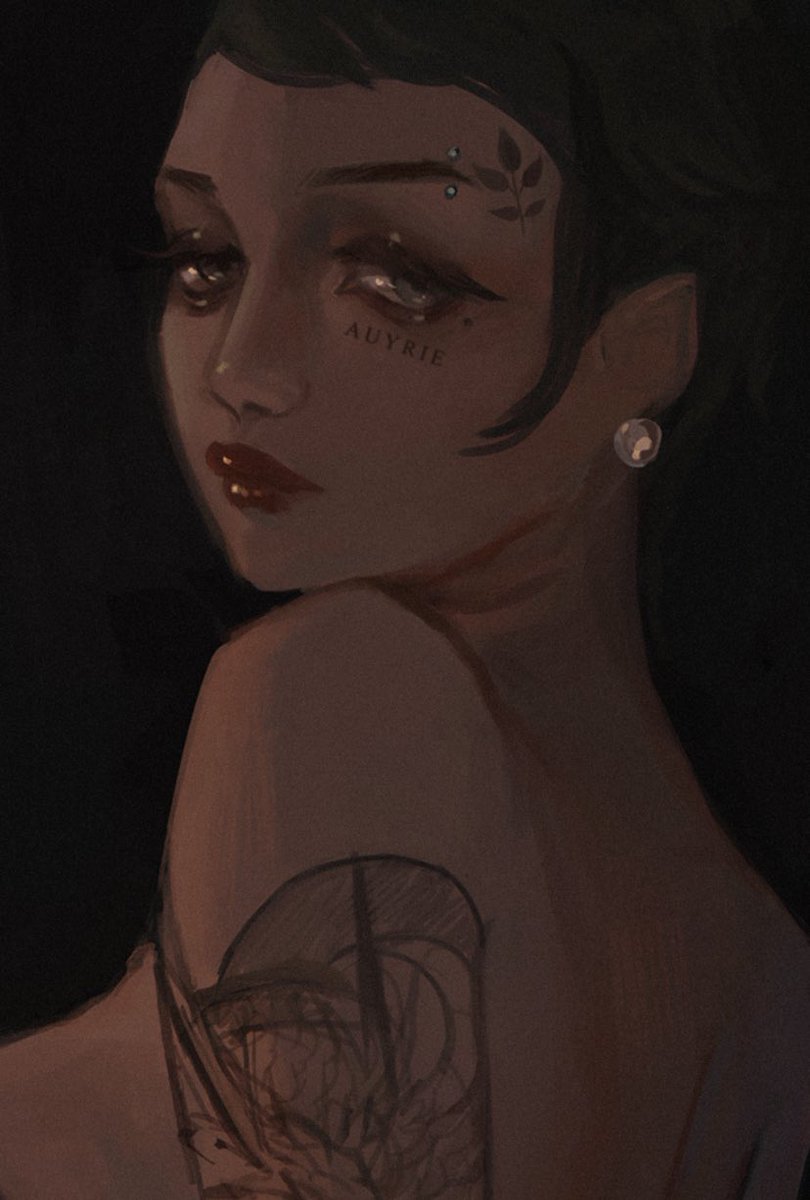 toadhu's tweet photo. Girl with the tattoo 

First piece of 2025??? https://t.co/XmTdMWTcmB