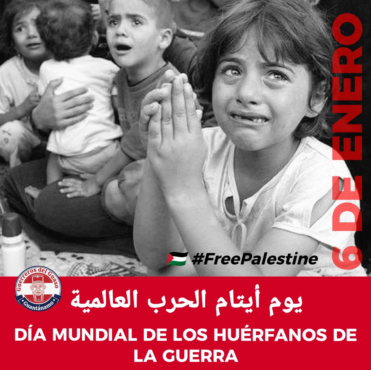 Cada 6 de enero se celebra el Día Mundial de los Huérfanos de la Guerra, una efeméride significativa que busca generar conciencia en la población mundial acerca de los peligros que enfrentan los huérfanos de guerra o los niños en conflicto.