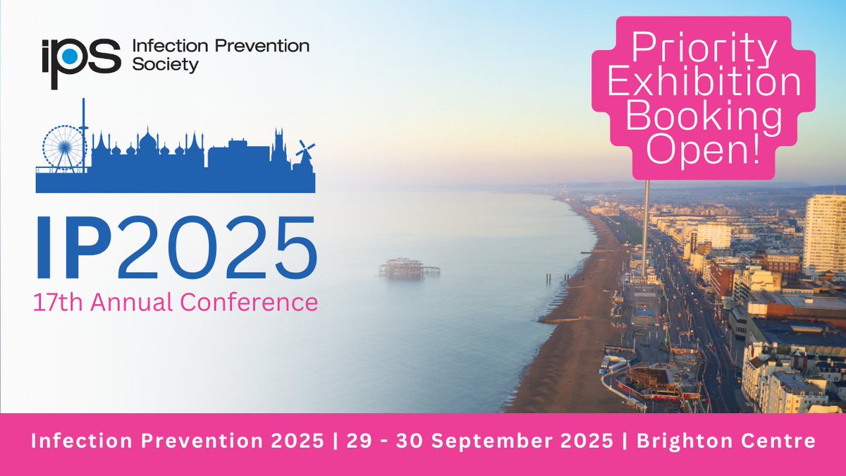 IPS_Infection's tweet photo. #IP2025Conf features the largest UK #InfectionPrevention exhibition
📢Final few days priority booking for #IPS corporate members! Open to all on Wednesday 8th Jan
If you want to find out more contact Mike.Donaldson@fitwise.co.uk
#InfectionPrevention #IPC #IPSEvents https://t.co/duTnPFV2ep