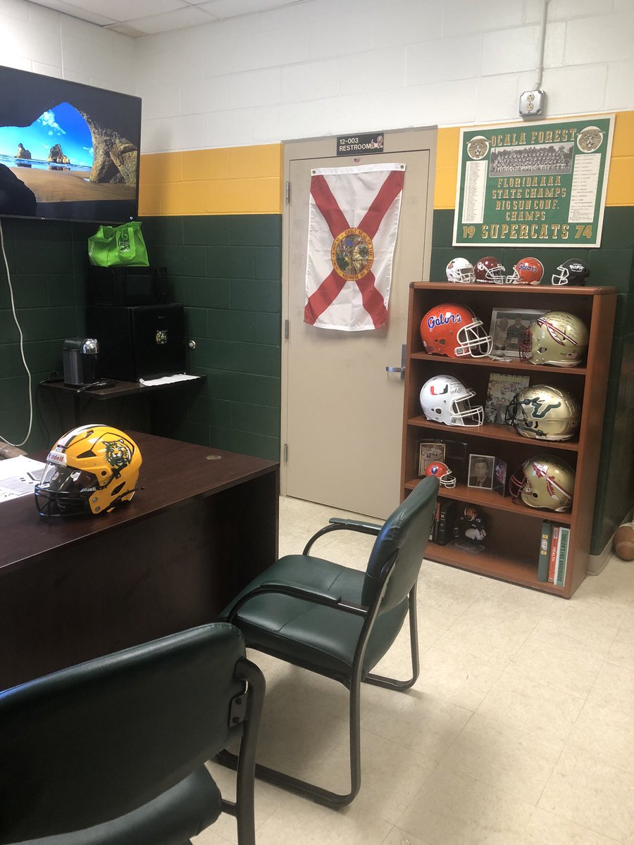 The grind starts today at Forest!! Go Cats! 💚🐾🏈💛
<a href="/OcalaPreps/">Ocala Preps</a> <a href="/OcalaGazette/">OcalaGazette</a> <a href="/FHS_WildcatLife/">Forest High School</a> <a href="/FlaHSFootball/">FloridaHSFootball.com</a>