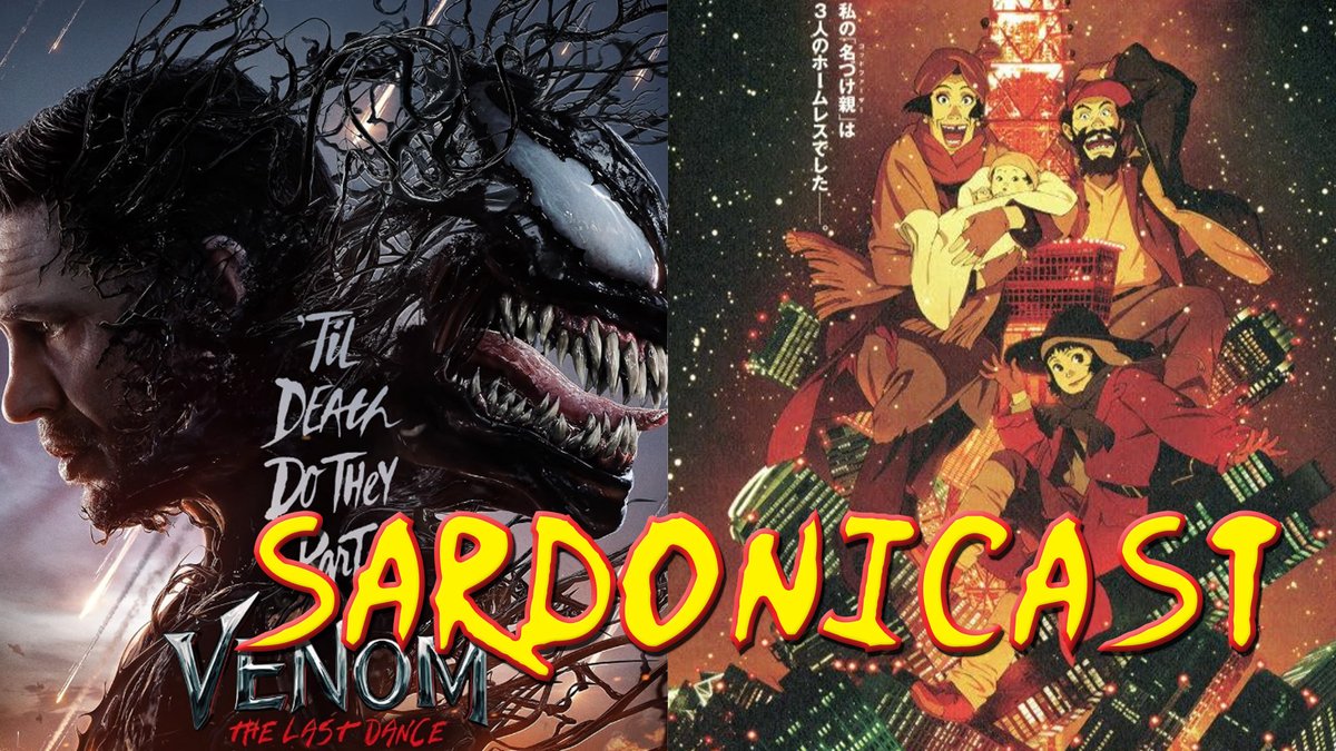 sardonicast's tweet image. Sardonicast 180: Venom: The Last Dance, Tokyo Godfathers
youtu.be/_bvT65wMeoE