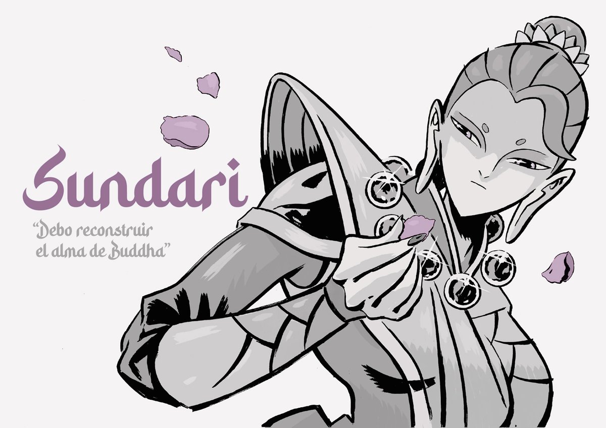 Fackeate's tweet photo. "Sundari" es mi webcómic gratuito, una historia de aventura y fantasía sobre la hermana de Buddha. En este hilo encontrarás una breve sinopsis, así como enlaces a todos los capítulos publicados hasta la fecha en español para que los leas. #Manga #Historieta #Comic #Webcomic https://t.co/rinf3PTj1t