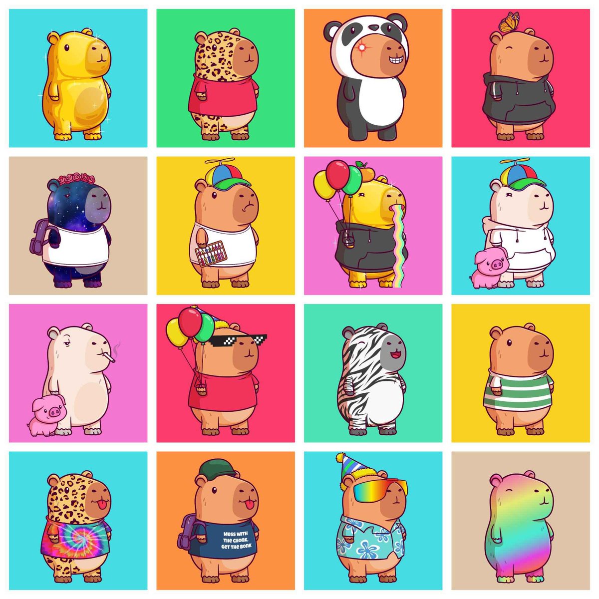 欢迎来到 ChonkyBaras 的世界，这里只是一群可爱的 Chonky Capybaras，即将在 #abstract 主网链上推出。（项目薄荷需等待主网上线）
🎁5个GTD白名单
1⃣关注 <a href="/chonkybaras_nft/">ChonkyBaras Dao</a> &amp; <a href="/Johnhasting5437/">JOHN HASTING</a> &amp; <a href="/CC923643498/">辰辰</a> 
2⃣点赞转推
3⃣评论abs链地址（0x地址）

⏳ 48h开奖

Welcome to the world of