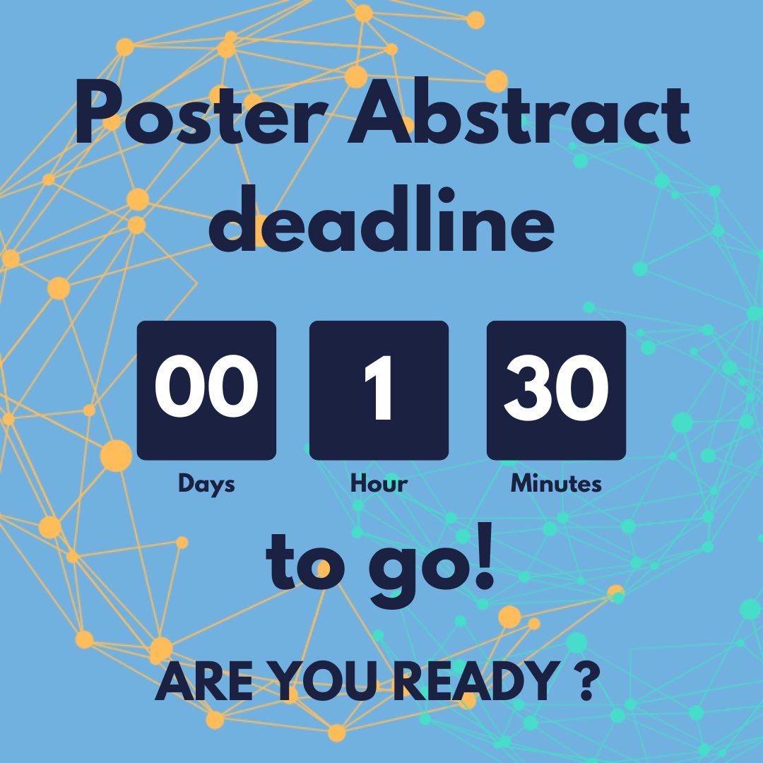 INCATEurope's tweet image. The clock is ticking: just 1.5h left to submit your poster abstracts for the AMR Conference! (but you still have time if you hurry!)

Deadline: January 6, 2025

Don’t wait — this is your last chance to apply!

Info &amp;amp; Application ➡️ amr-conference.com/call-for-abstr…

#AMR #AMRConference