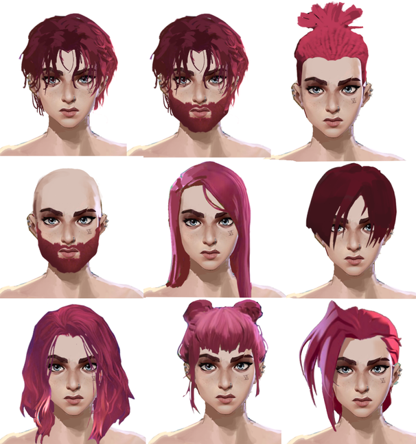 ODear60695's tweet photo. #vi #arcane want to see this gorgeous face in different haircut lol https://t.co/WtnVAO1kG5