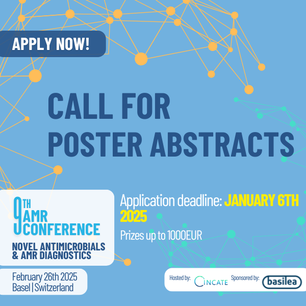 The clock is ticking: just 1.5h left to submit your poster abstracts for the AMR Conference! (but you still have time if you hurry!)

Deadline: January 6, 2025

Don’t wait — this is your last chance to apply!

Info &amp; Application ➡️ amr-conference.com/call-for-abstr…

#AMR #AMRConference