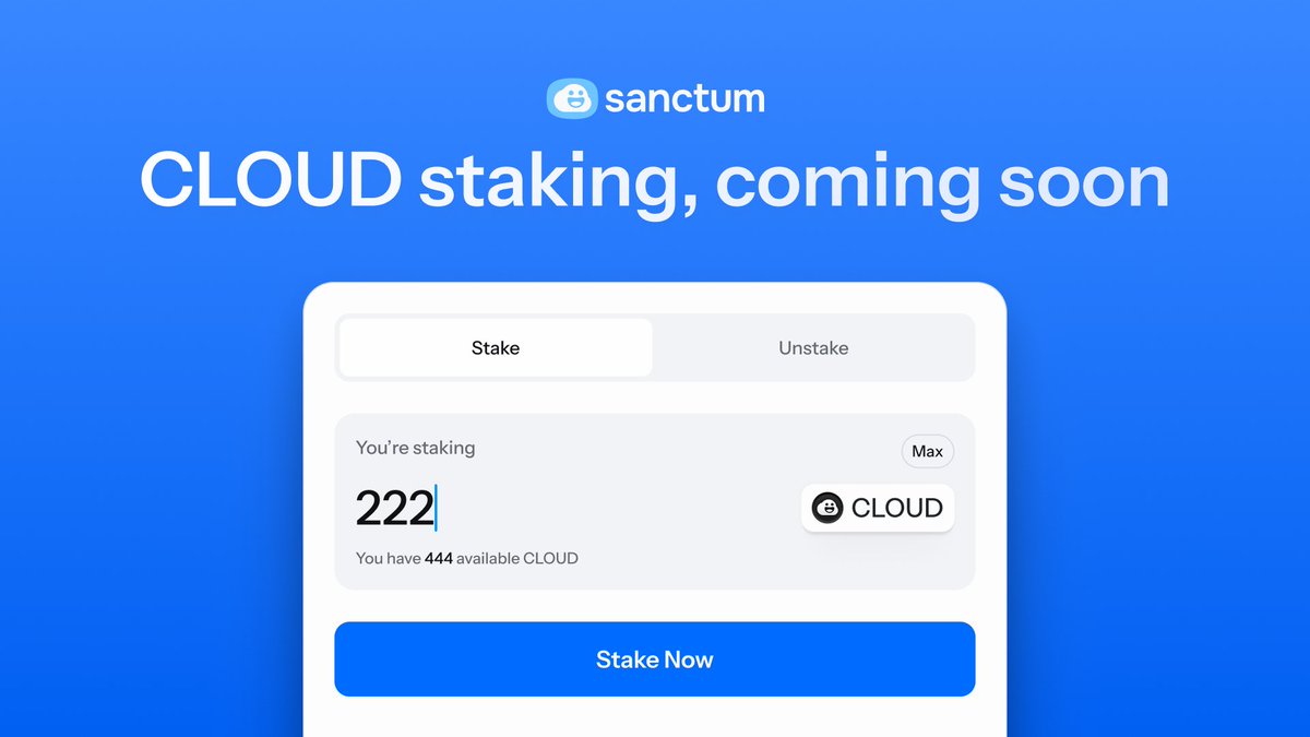 Sanctum ☁️ tweet media