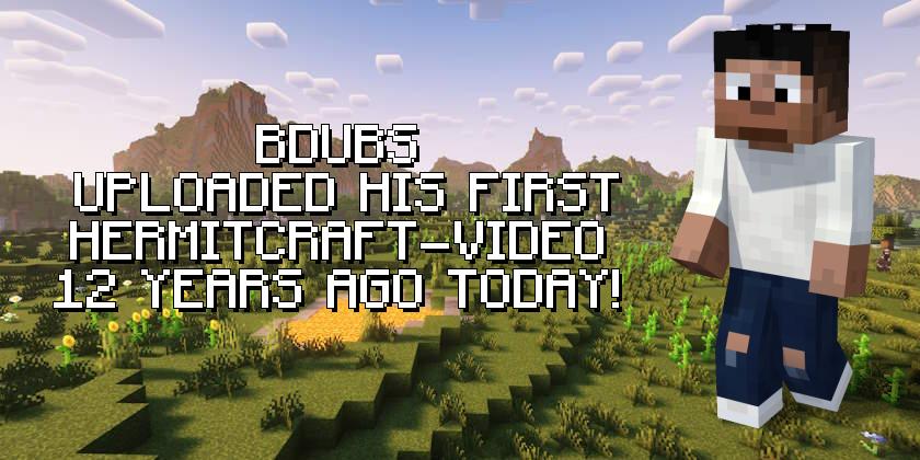 HermitBot (@hermitbot) on Twitter photo How time flies! <a href="/BdoubleO100/">BdoubleO100</a> joined Hermitcraft 12 years ago today. Watch his first video here: youtube.com/watch?v=jypfeW… #hermitcraft #minecraft How time flies! <a href="/BdoubleO100/">BdoubleO100</a> joined Hermitcraft 12 years ago today. Watch his first video here: youtube.com/watch?v=jypfeW… #hermitcraft #minecraft