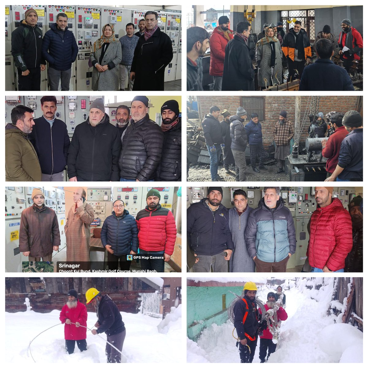 Team work can do wonders !Congratulations to the *team# KPDCL* for their hard work and dedication in restoration of power supply successfully in shortest possible time. *100% of 33KV and 11KV feeders are Up* now. Their efforts surely brought relief and comfort to many . Well done