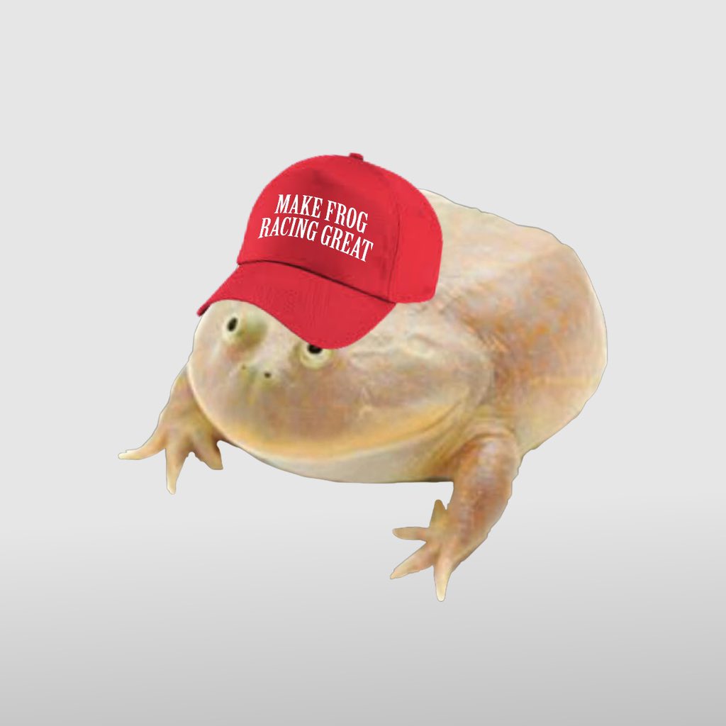 Join us to Make Frog Racing Great… 
for the first time ever 🐸 💨