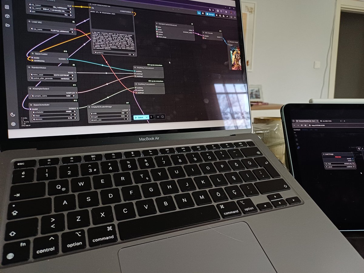 Hayat bazen sizi mac cihazınızdan uzak windows masaüstünüze bağlanıp yapay zeka çalıştırmaya iter