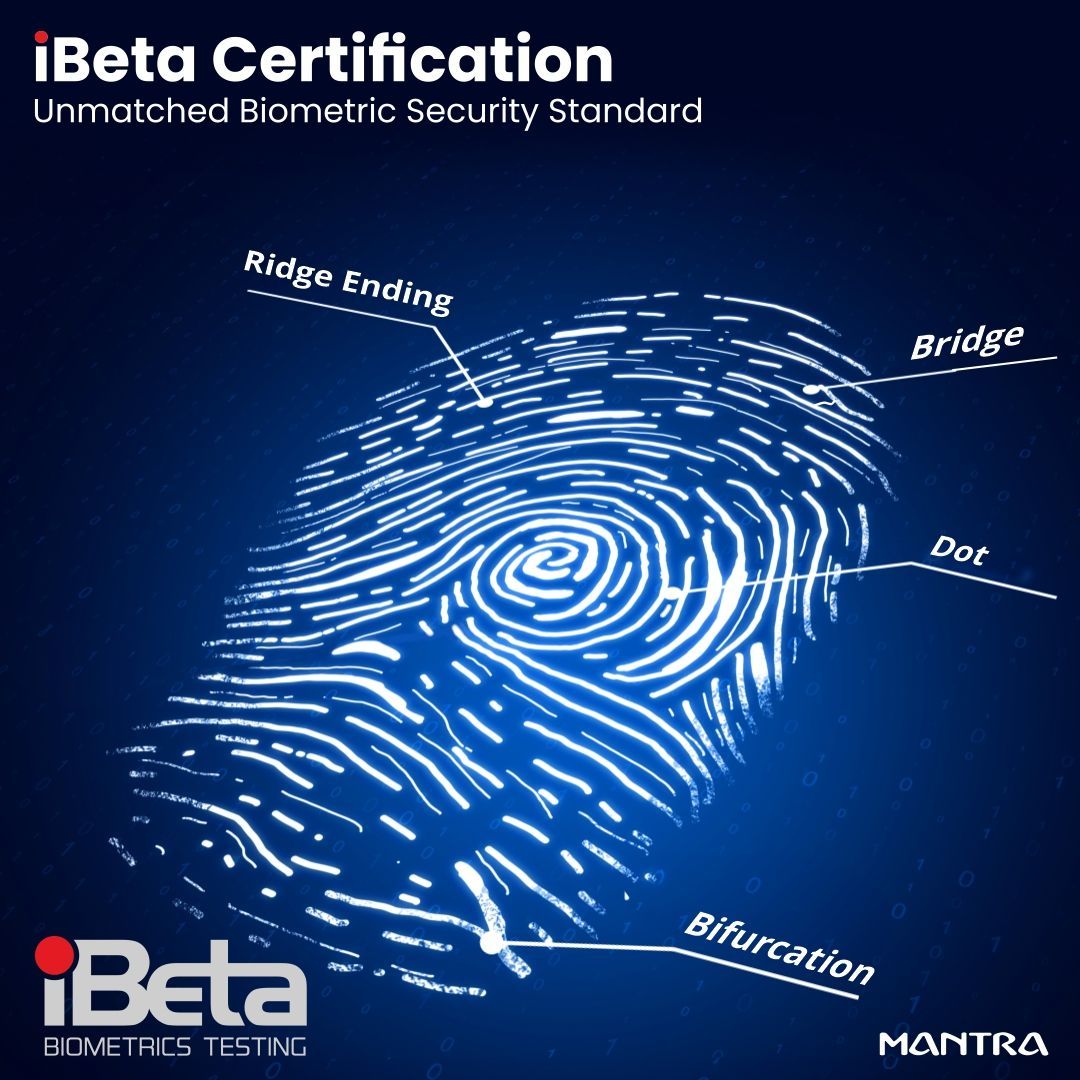 Setting the standard in biometric security with iBeta-certified solutions. 

Reliable, secure, and spoof-proof— Trusted globally for resilience in critical operations. 

#BiometricSecurity #FraudPrevention #AdvancedBiometrics #CyberSecurity #Mantratec