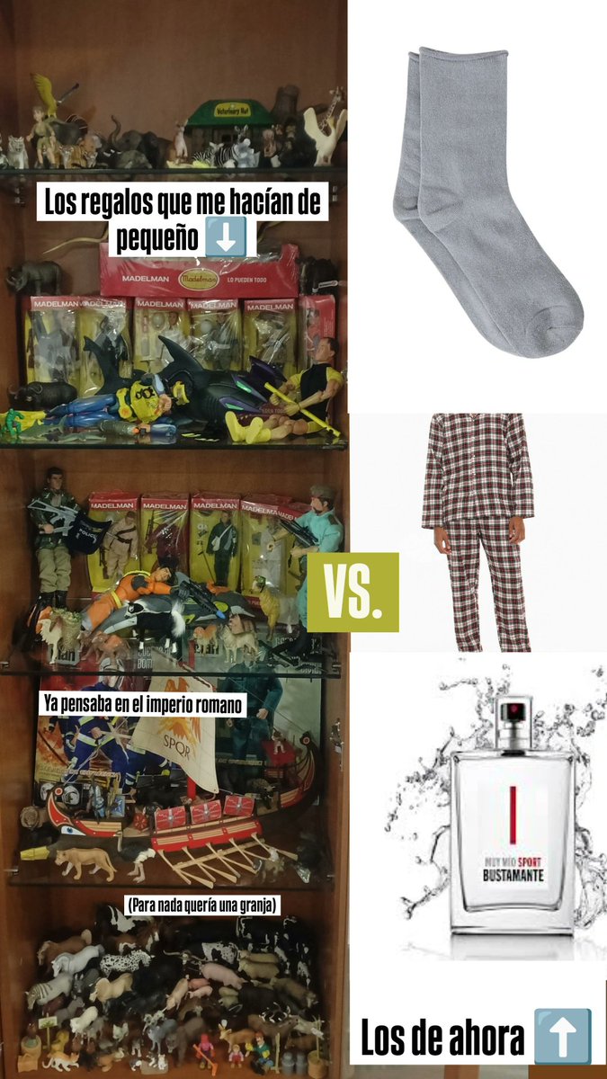 Los regalos de ahora? Una mierda