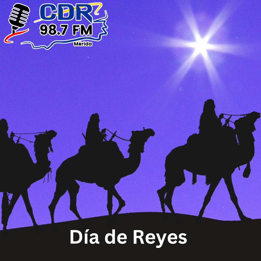 #06Ene se celebra en varios países del mundo el dia #reyesmagos2025, como España, Venezuela, México, entre otros, este día también es sinónimo de regalos para todos los pequeños de la casa. Y para conmemorar la adoración del Niño Jesús por parte de los tres reyes magos.
#cdr987fm