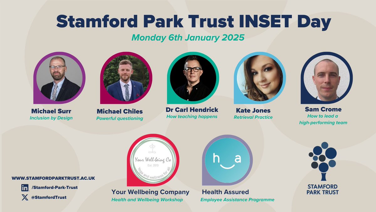 What a fantastic start to 2025! Our virtual INSET Day brought staff together for engaging sessions on questioning, team building, cognitive science, inclusion, and wellbeing. Thank you to our speakers and staff for making the day possible! tinyurl.com/9esymyj3