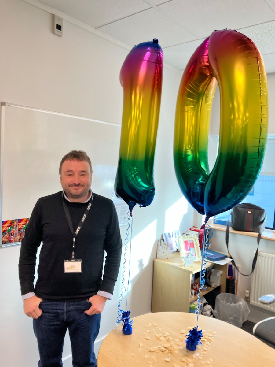Kicking off the new year on a high note as we celebrate Wayne’s 10-year anniversary! 🎉 

Not only is he a pleasure to work with, but his positive energy and random trivia facts always keep the team smiling. Here's to many more years of laughter, learning, and great memories!
