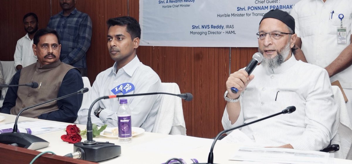 Hyderabad Metro is coming to Old City! 

Today, Hon’ble MP Hyderabad has distributed cheques to the property owners whose lands are being acquired for the project. With the contentious land acquisition out of the way, the project work is all set to begin.