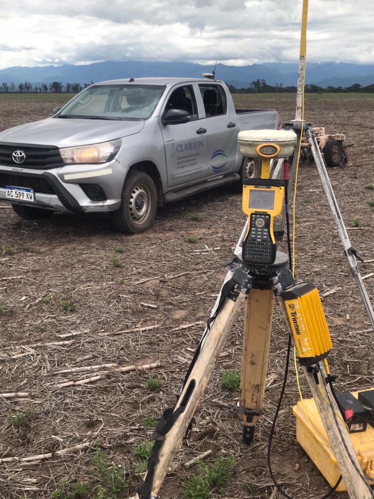🌱 Mapeo de suelo con rastra #Veris y GPS de alta precisión Real Time Kinematic (RTK) en el norte argentino.

📍Metán, provincia de Salta.